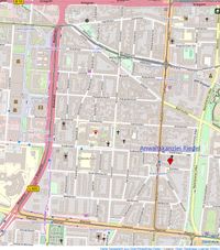 Karte hergestellt aus OpenStreetMap-Daten | Lizenz:.Open Database License (ODbL)